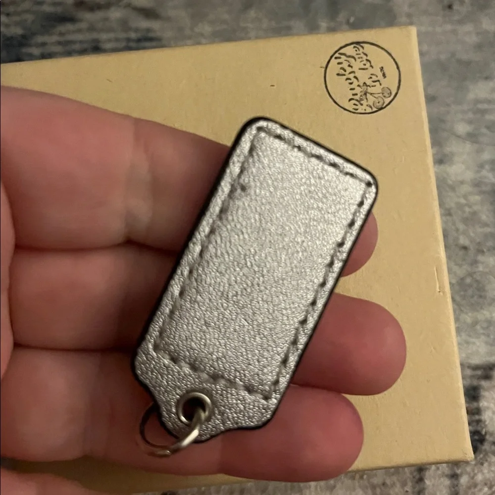 Coach | Other | Coach Metallic Silver Hang Tag | Poshmark